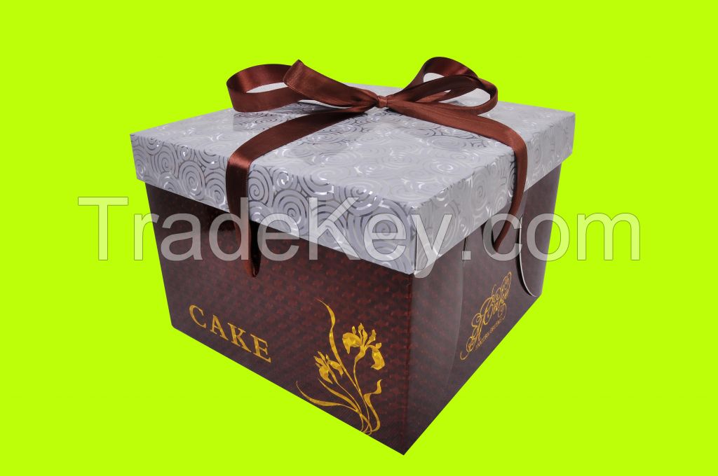 Cake Box Composed of 2 Parts