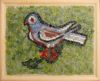 smalti mosaic mural-small bird