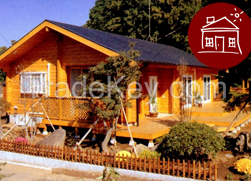 Living log houses 90 mm, 90+70 mm