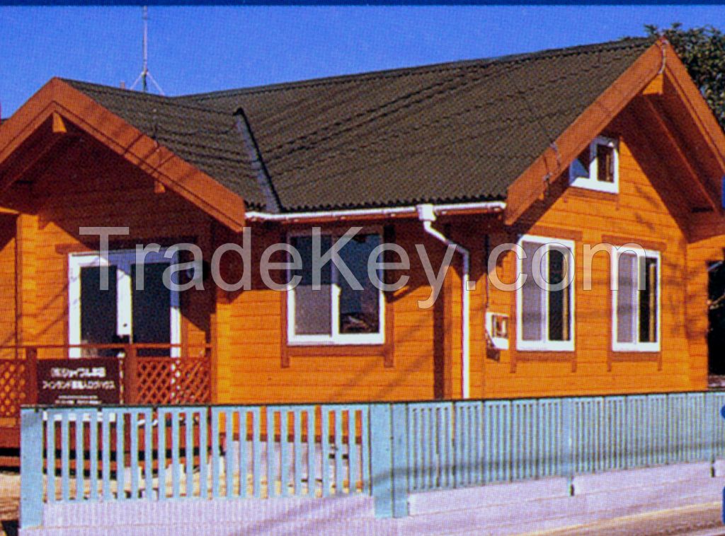 Living log houses 90 mm, 90+70 mm