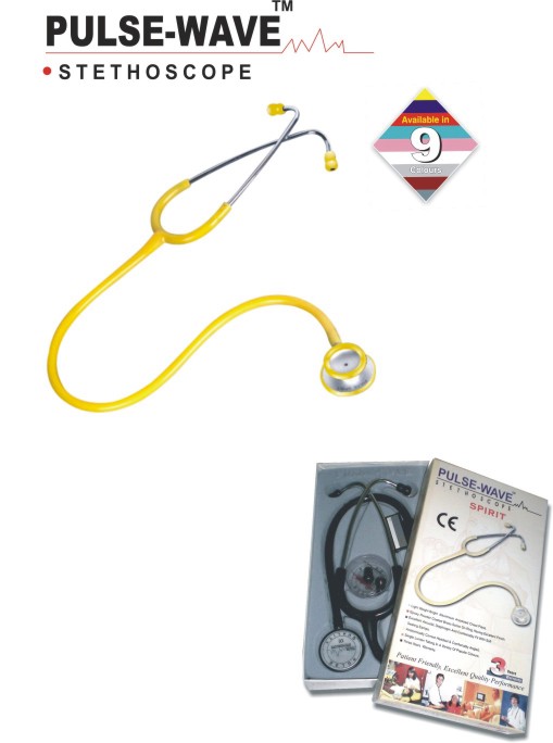 Dual Head Stethoscope PULSE-WAVE