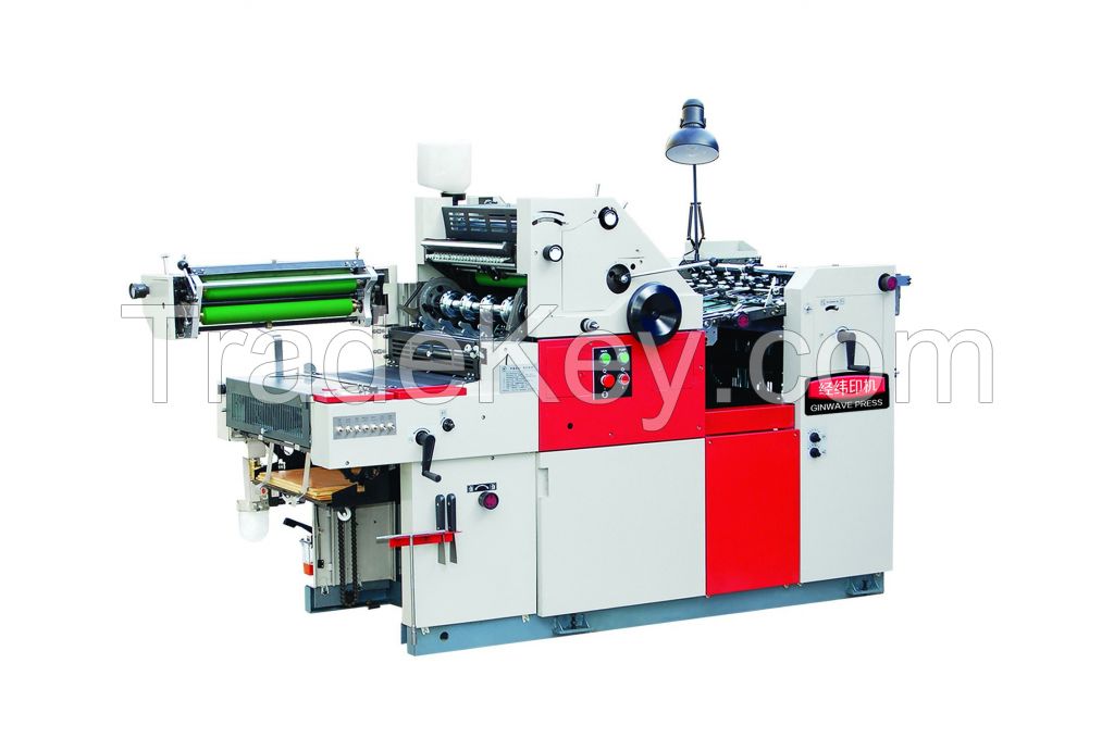 single color offset printing machine with numbering function GW47/56NP