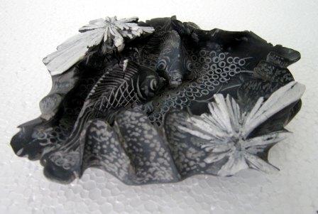 chrysanthemum stone---ashtray