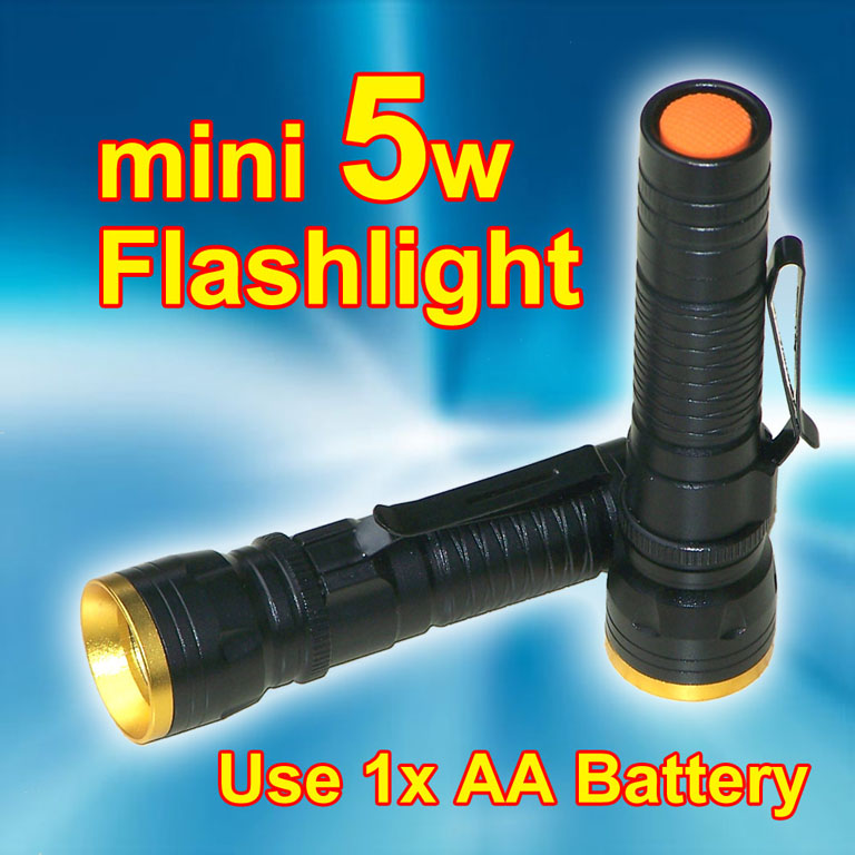 Mini LED Flashlights (5W)