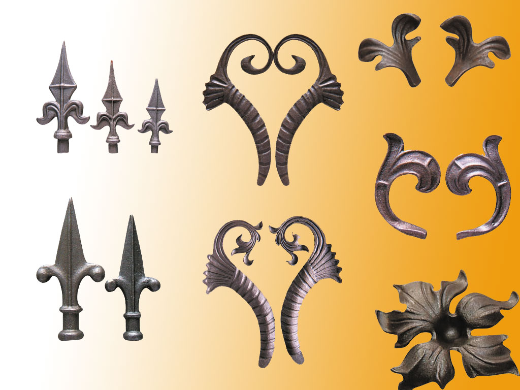 cast steel fittings, wrought iron fittings