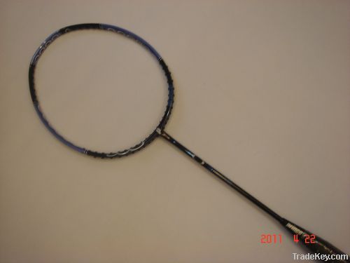 Sell Badminton Racket, Full Graphite with Large frame hold