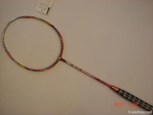 Sell Badminton Racket, Chrome Painting And Full Graphite Material