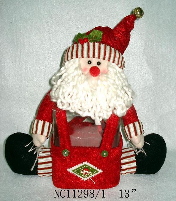 Christmas santa candy box