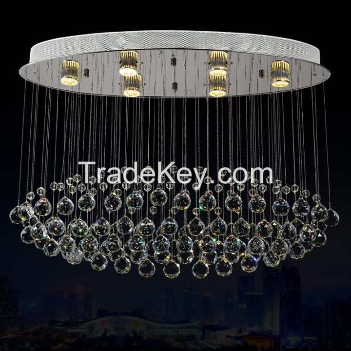 Hot Seller Modern Crystal Pendant Lamp, crystal Chandelier Lighting, Crystal Pendant Light 7006-6
