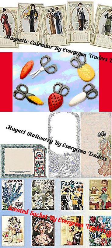 Magnet Stationery & Scented Sachet