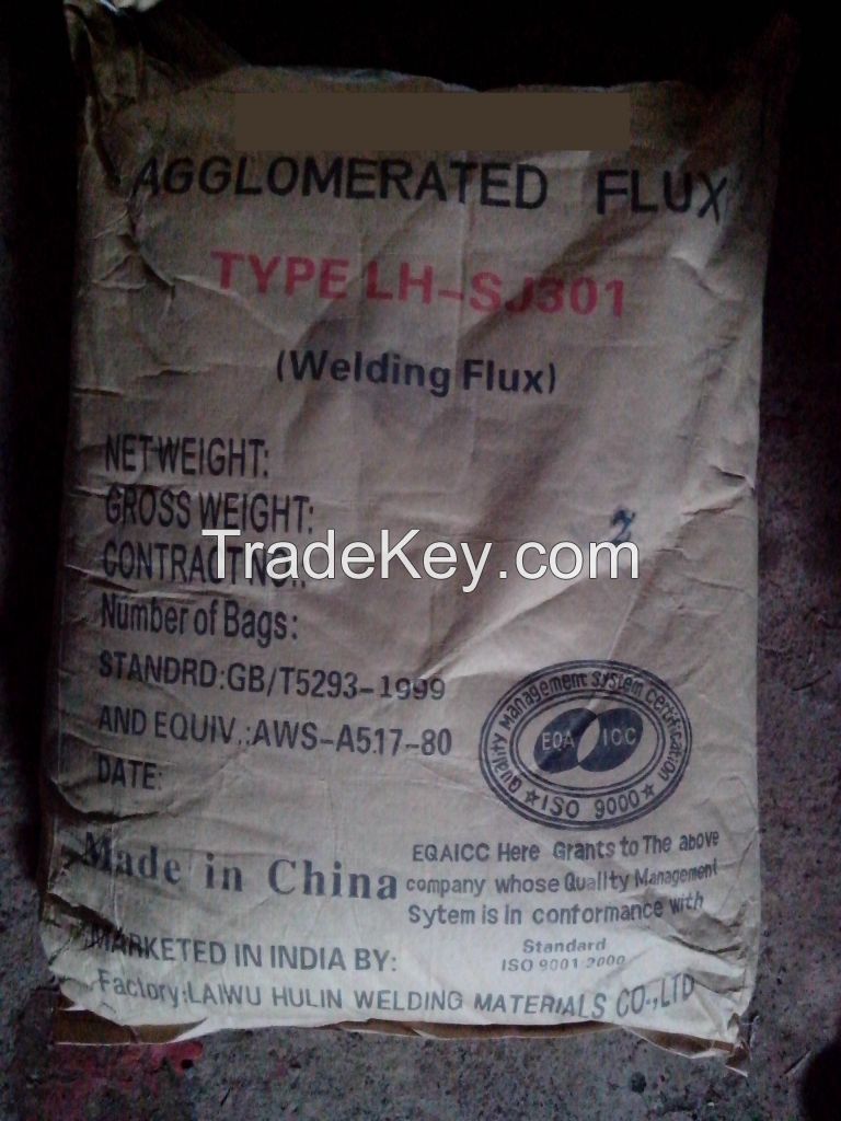 Agglomerated flux for  Welding flux AWS F7A4-EH14