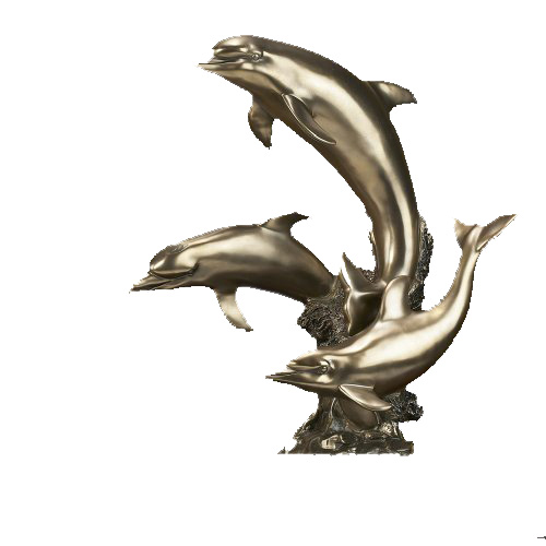 Resin Dolphin Sculptures