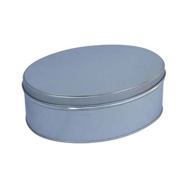 Oval Tin Box