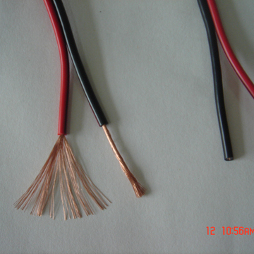 PVC-insulated flat flexible wire