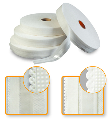 Baby diaper tape brand 6mia No.84905# Nonwoven hook adhesive side tape