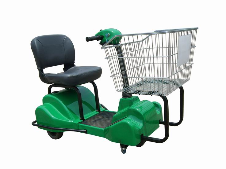 electric supermarket cart