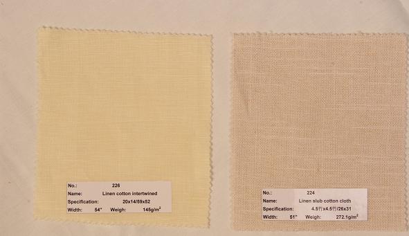 Linen / Cotton Mixed Fabric