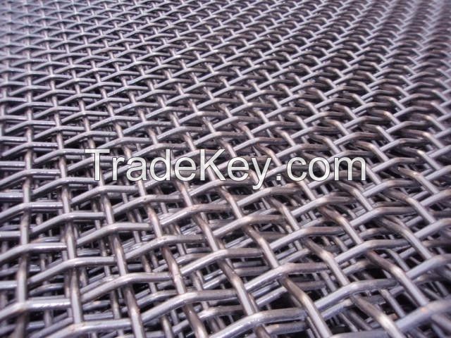 Hot-dipped Galvanized Crimped Wire Mesh/stainless steel crimped wire mesh/PVC coated crimped wire mesh