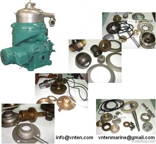 Purifier &amp;amp;amp;amp;amp; Clarifier Parts