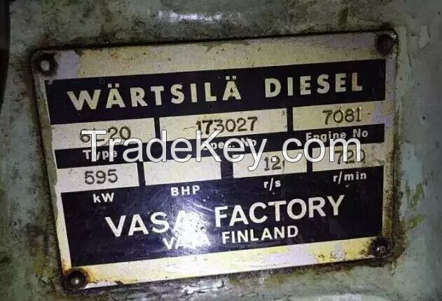 Marine diesel engine set WARTSILA 6L20