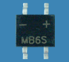 Bridge rectifier diode MB6S