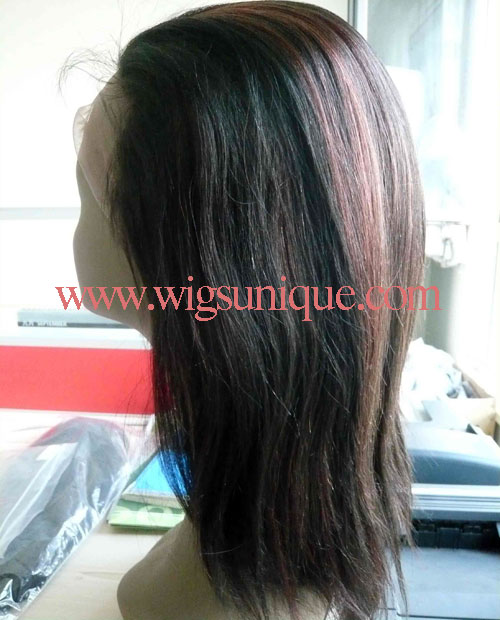 Indian remy full lace wigs