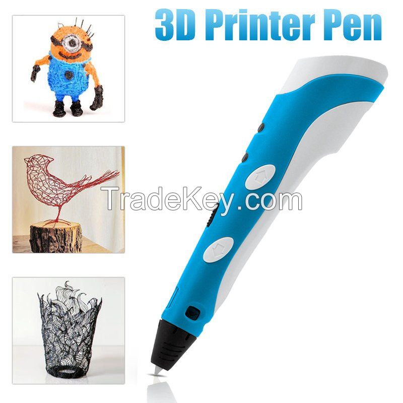 RP-100B 3D Stereo Drawing Pen, 2016 New Style, with PLA/ABS Filaments, CE Approved