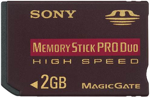 Memory Stick Pro Duo 2GB HighSpeed