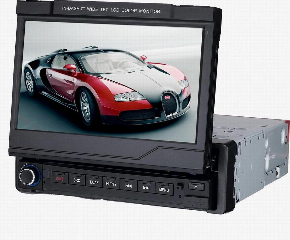 7 inch In-dash car dvd player TV/USB SD/AMFM/Dual Zone/Bluetooth/GPS