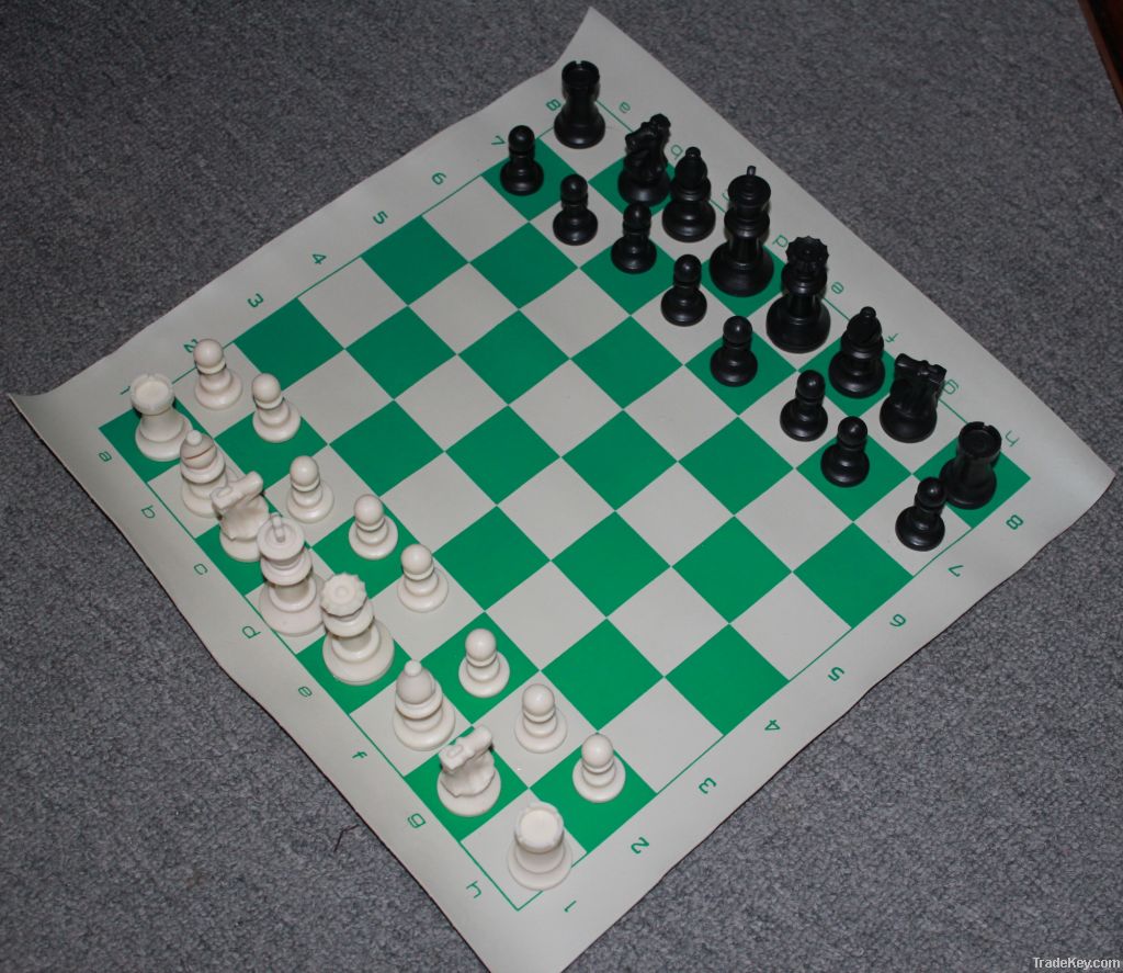 plastic chess game