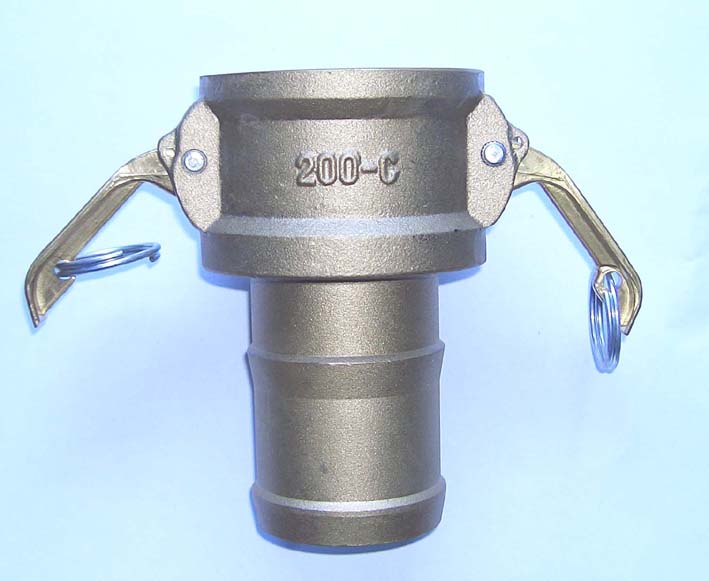 Brass  camlock coupling type C
