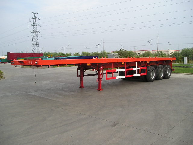 40Ft Flatbed Container Semi Trailer