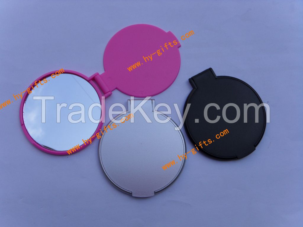 plastic mirror, silk printed mirror, folding mirror