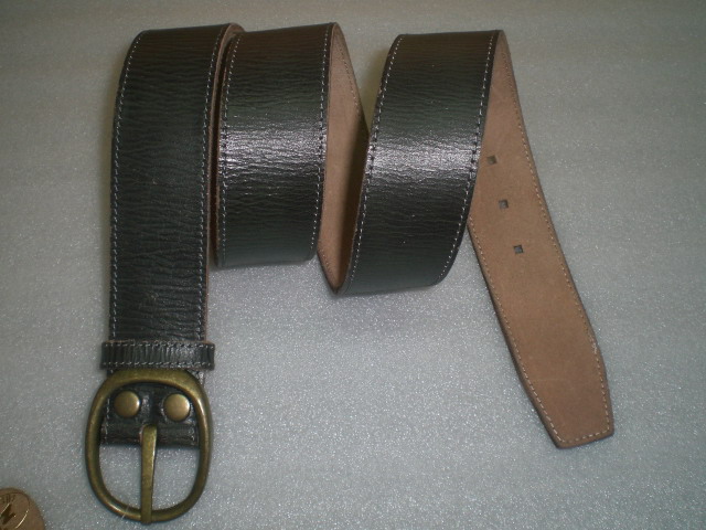 men's genuine leather belt