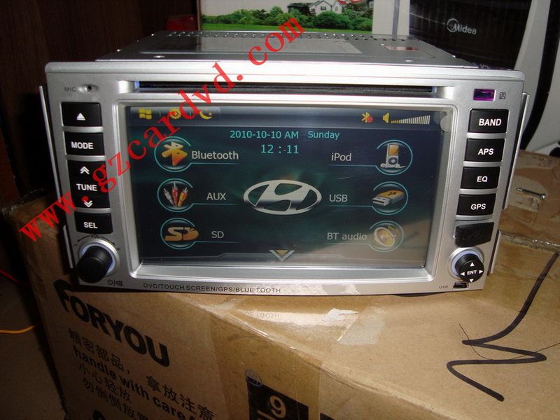 Car Dvd Player (hyundai Santa Fe)