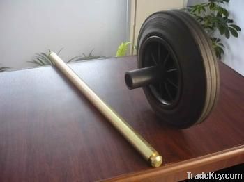 Solid rubber wheel