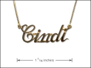 Arabic Name Jewelry in Gold and Silver