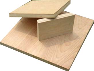 Plywood (Core: Poplar, hardwood, birch and Combi)