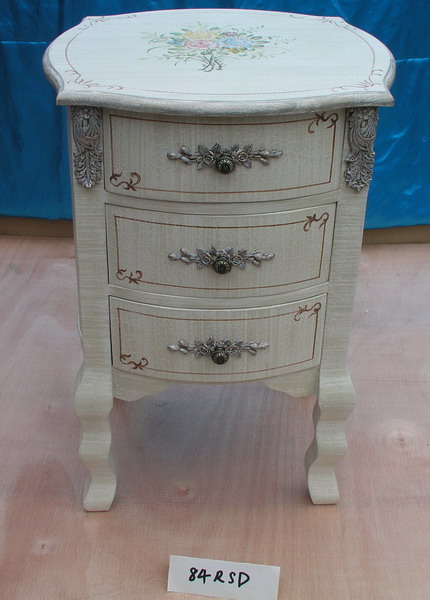 ANTIQUE , HAND PAINTED FURNITURE