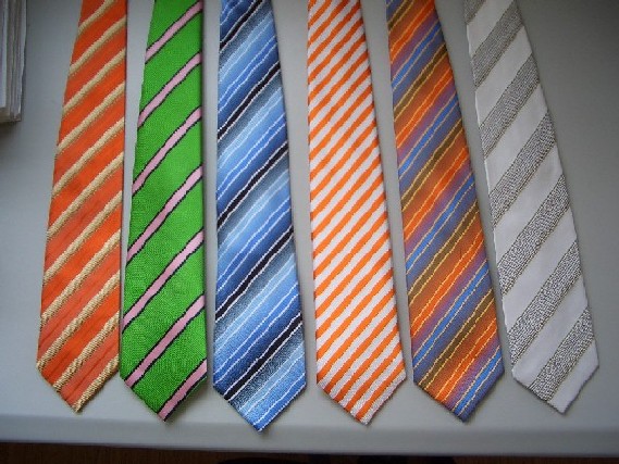 silk neckties