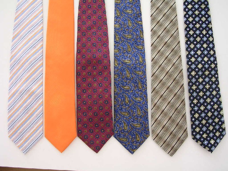 silk woven necktie