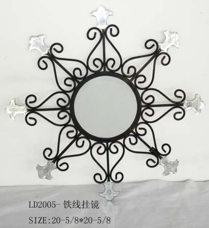 Iron Frame Mirror