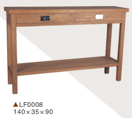 oak table with two drawers LF0008