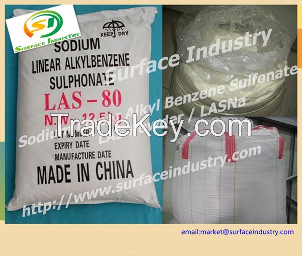 Chemical Sodium Linear Alkyl Benzene Sulphonate,LASNa / LAS Liquid,Paste,Powder