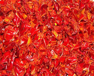 dehydrated red pepper