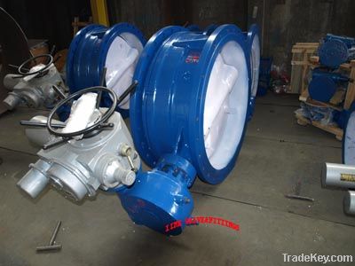 Welded butterfly valve