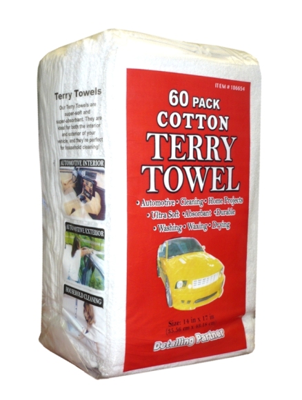 Terry Towel 60 pack