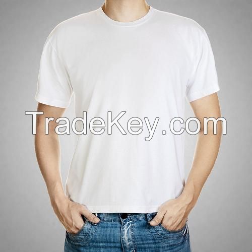 Menâ€™s short sleeve blank t shirt