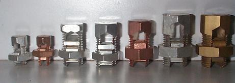 BRASS SPLIT BOLT CONNECTOR, LINE TAP, COPPER ALLOY EARTHING ACCESORIES