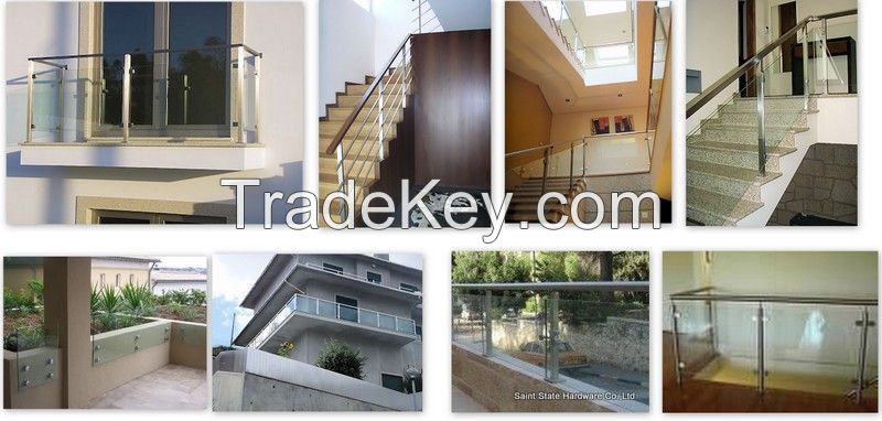 handrail balustrade glass railing